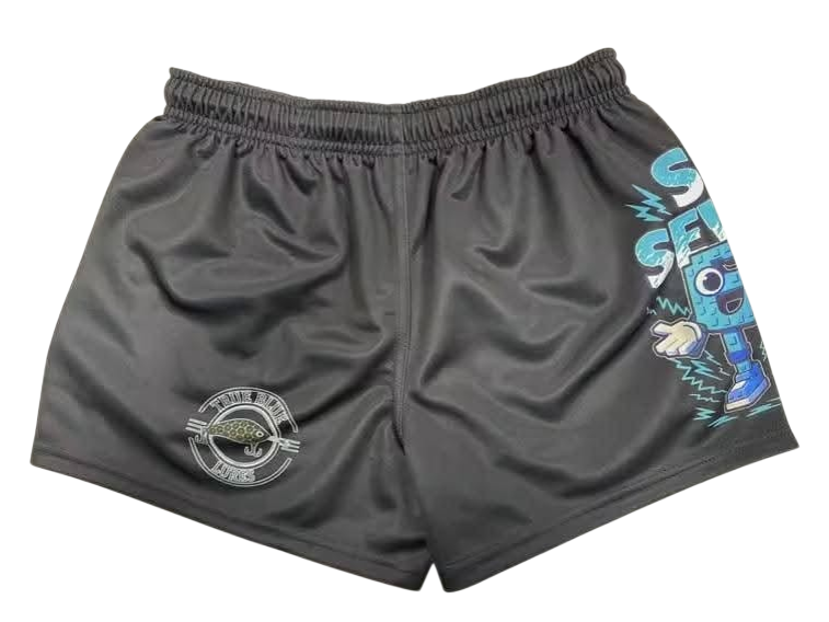 TRUE BLUE LURES FOOTY SHORT WITH ZIP POCKETS - ROBLOX