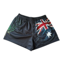 TRUE BLUE LURES FOOTY SHORT WITH ZIP POCKETS - AUSSIE COD