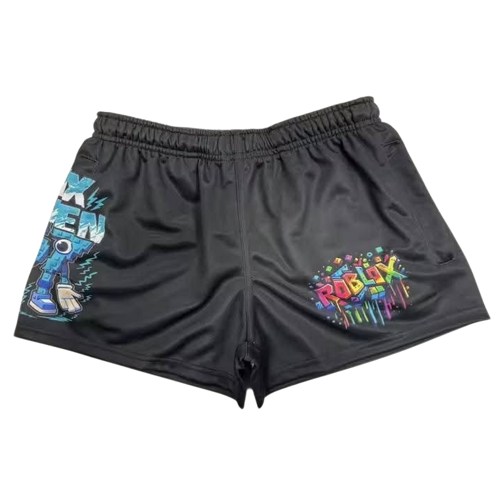 TRUE BLUE LURES FOOTY SHORT WITH ZIP POCKETS - ROBLOX