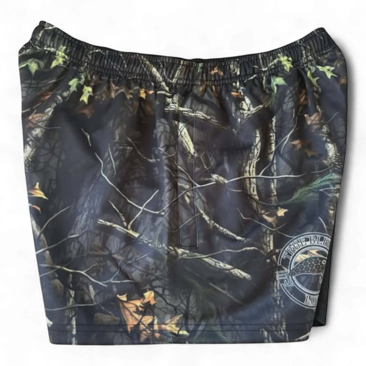 TRUE BLUE LURES FOOTY SHORT WITH ZIP POCKETS - BUSH PIG