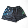 TRUE BLUE LURES FOOTY SHORT WITH ZIP POCKETS - AUSSIE COD