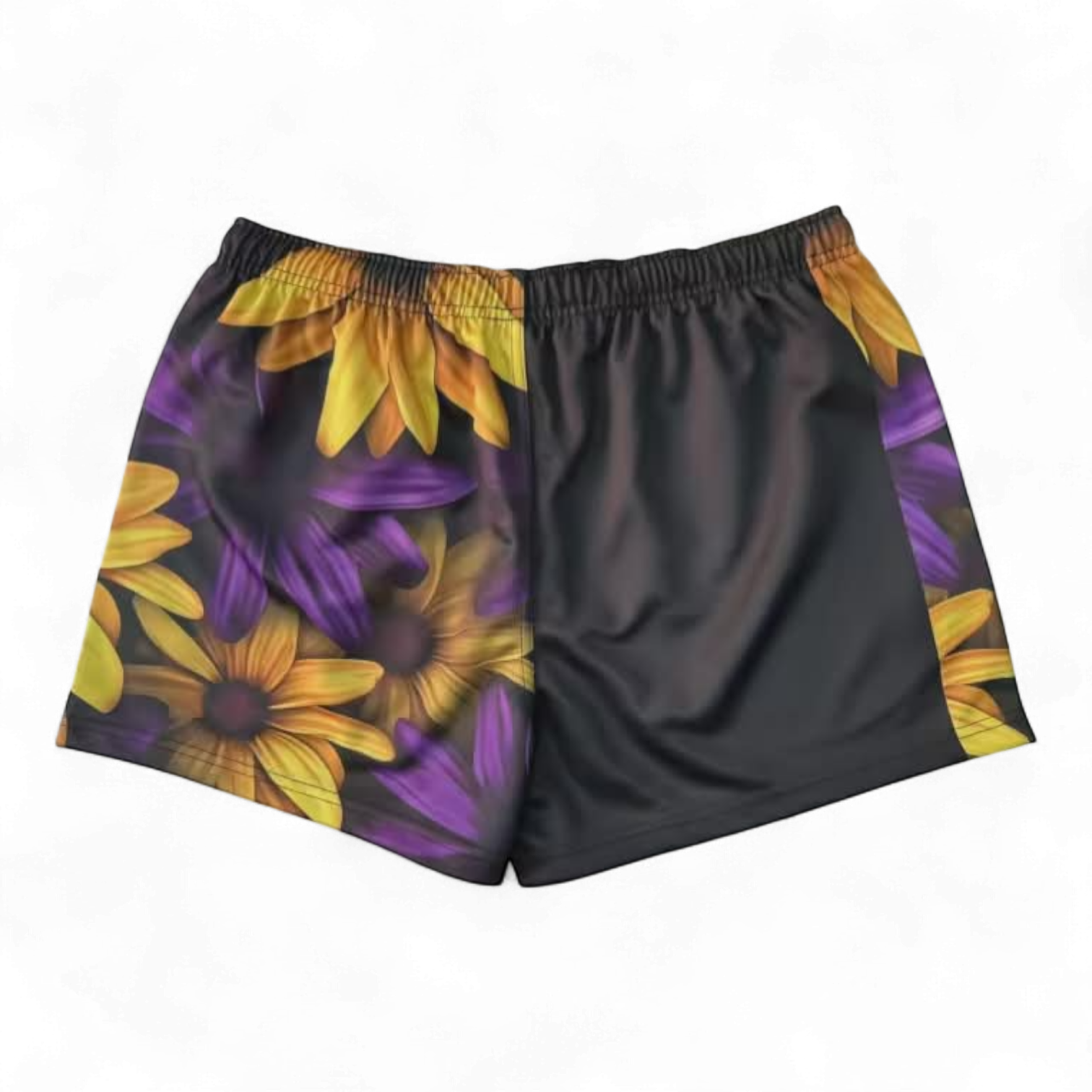 TRUE BLUE LURES FOOTY SHORT WITH ZIP POCKETS - DAISYS