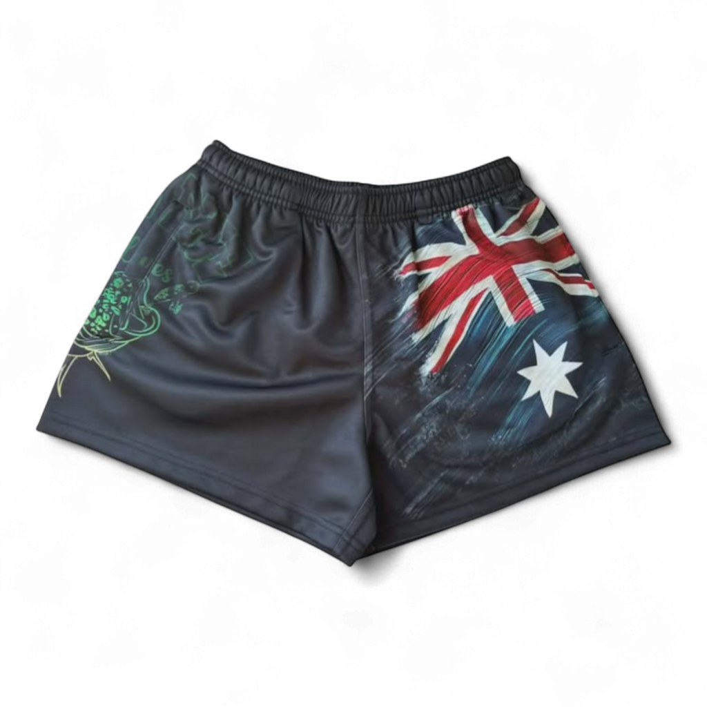 TRUE BLUE LURES FOOTY SHORT WITH ZIP POCKETS - KENWORTH