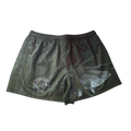 TRUE BLUE LURES FOOTY SHORT WITH ZIP POCKETS - MURRAY COD CAMO