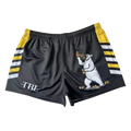 TRUE BLUE LURES FOOTY SHORT WITH ZIP POCKETS - BUNDY BEAR